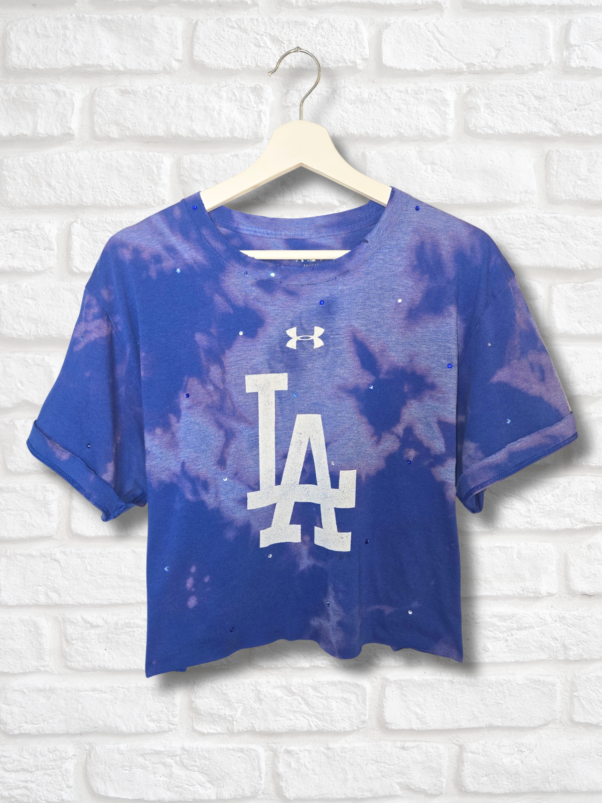 Los Angeles Dodgers Crop Top  - Large