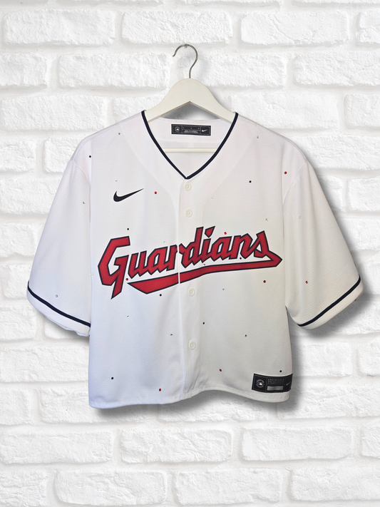 Cleveland Guardians Crop Jersey- Large