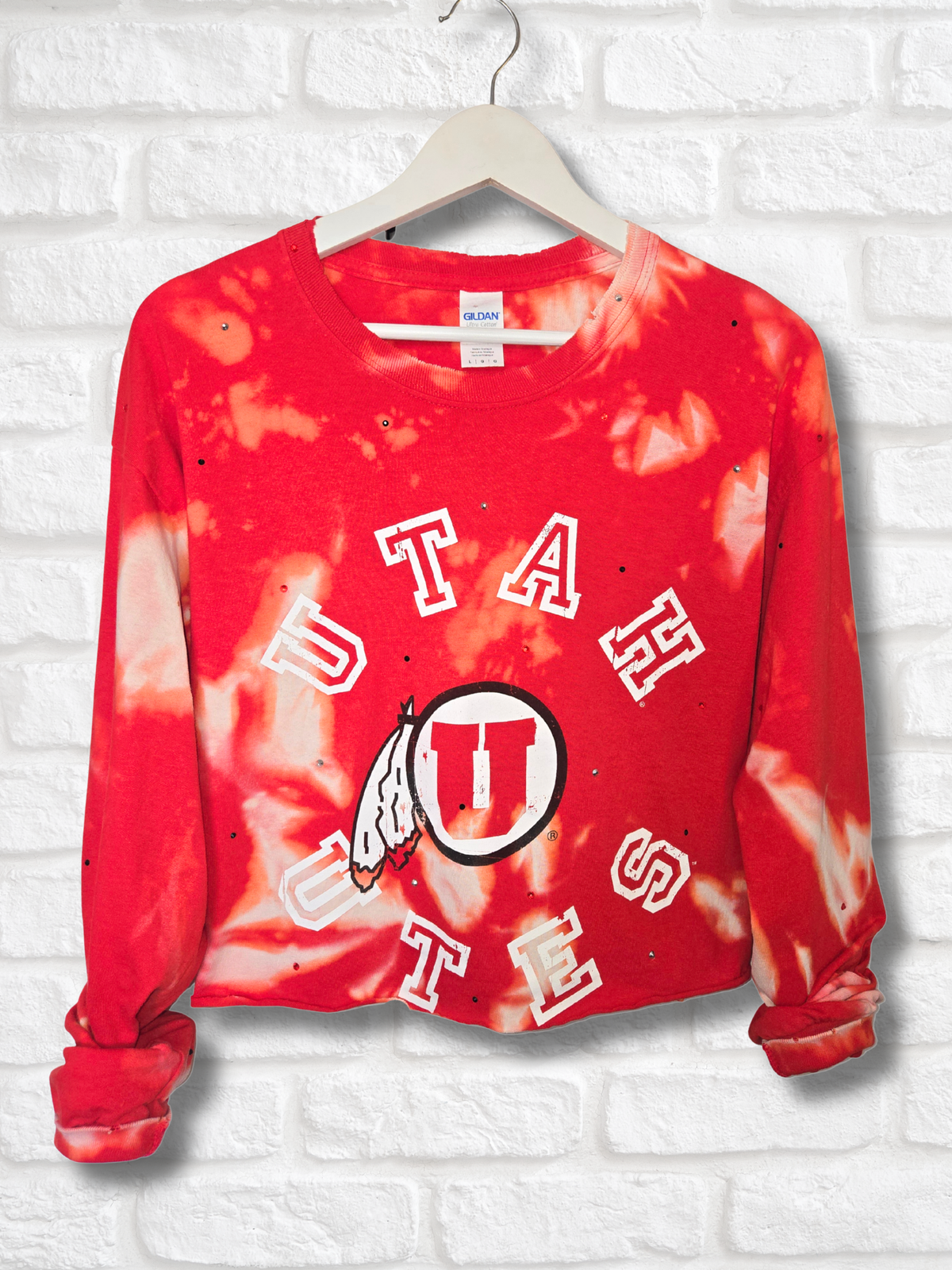 Utah Utes Crop Top- Large