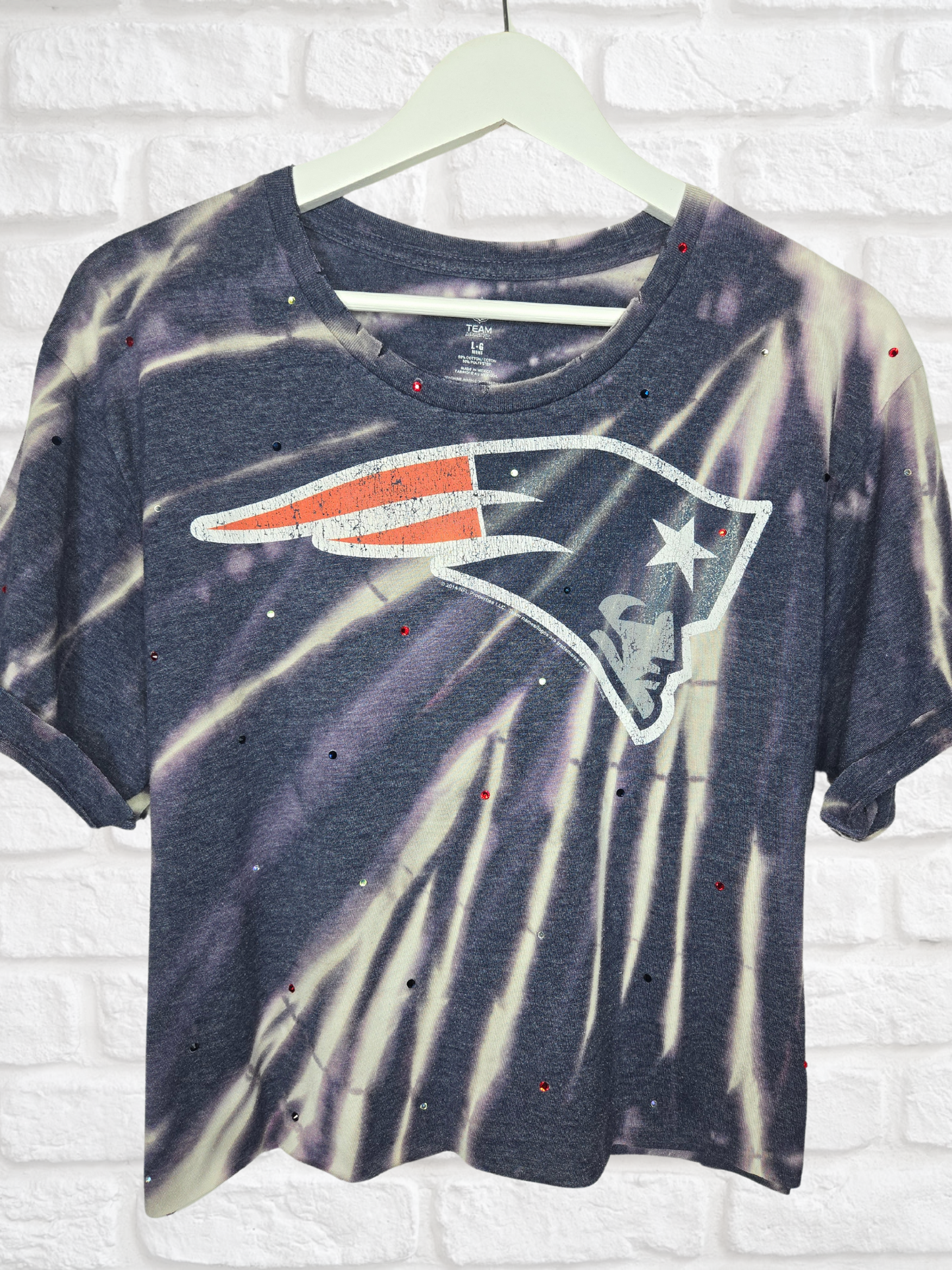New England Patriots Crop Top