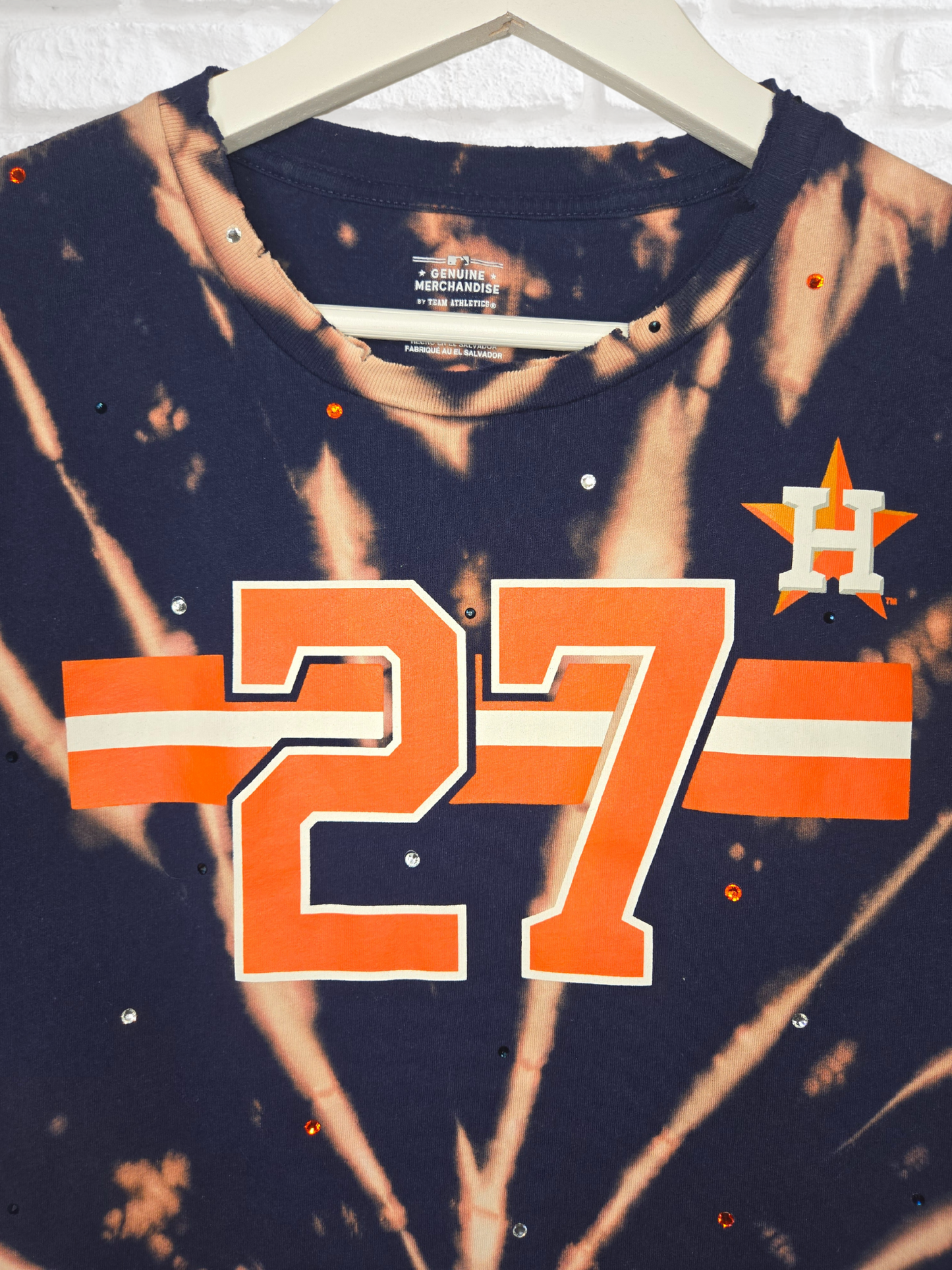 Houston Astros Crop Top- Small