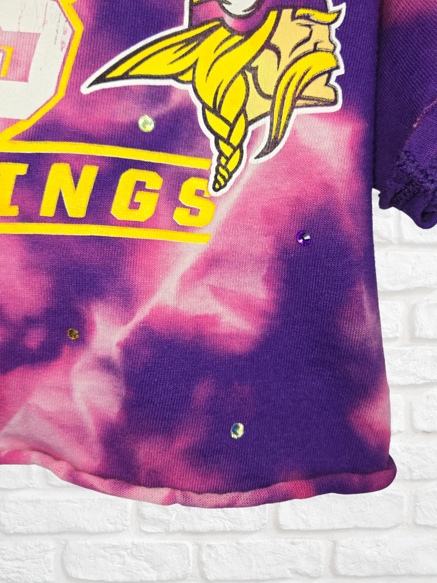 Minnesota Vikings Crop Top- Medium