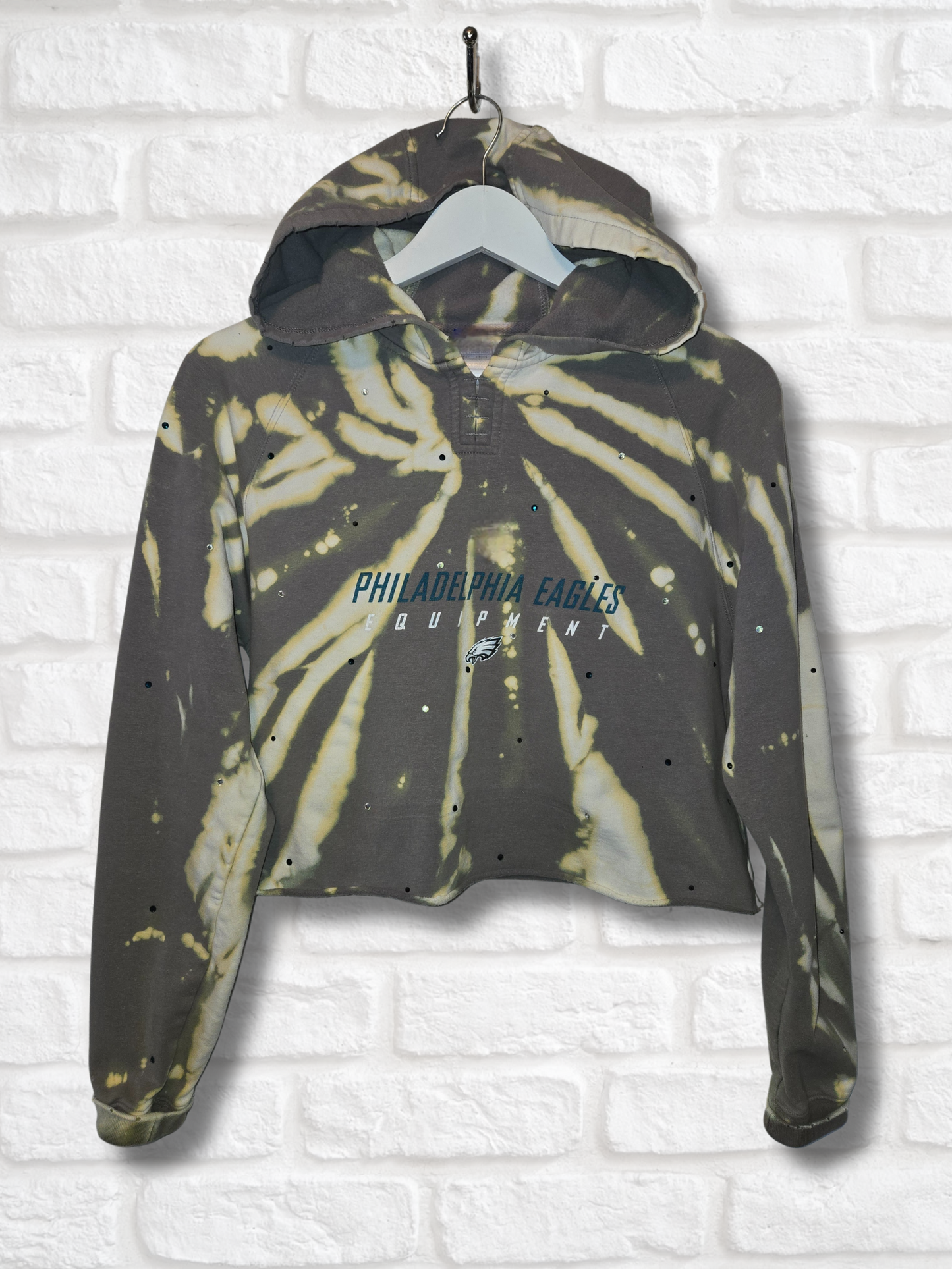 Philadelphia Eagles Crop Hoodie