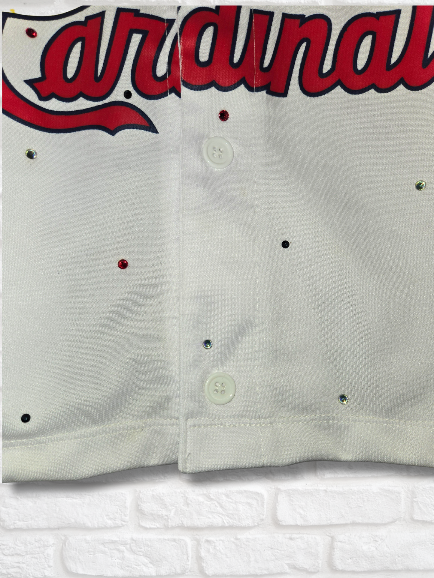 St. Louis Cardinals Crop Jersey- XL