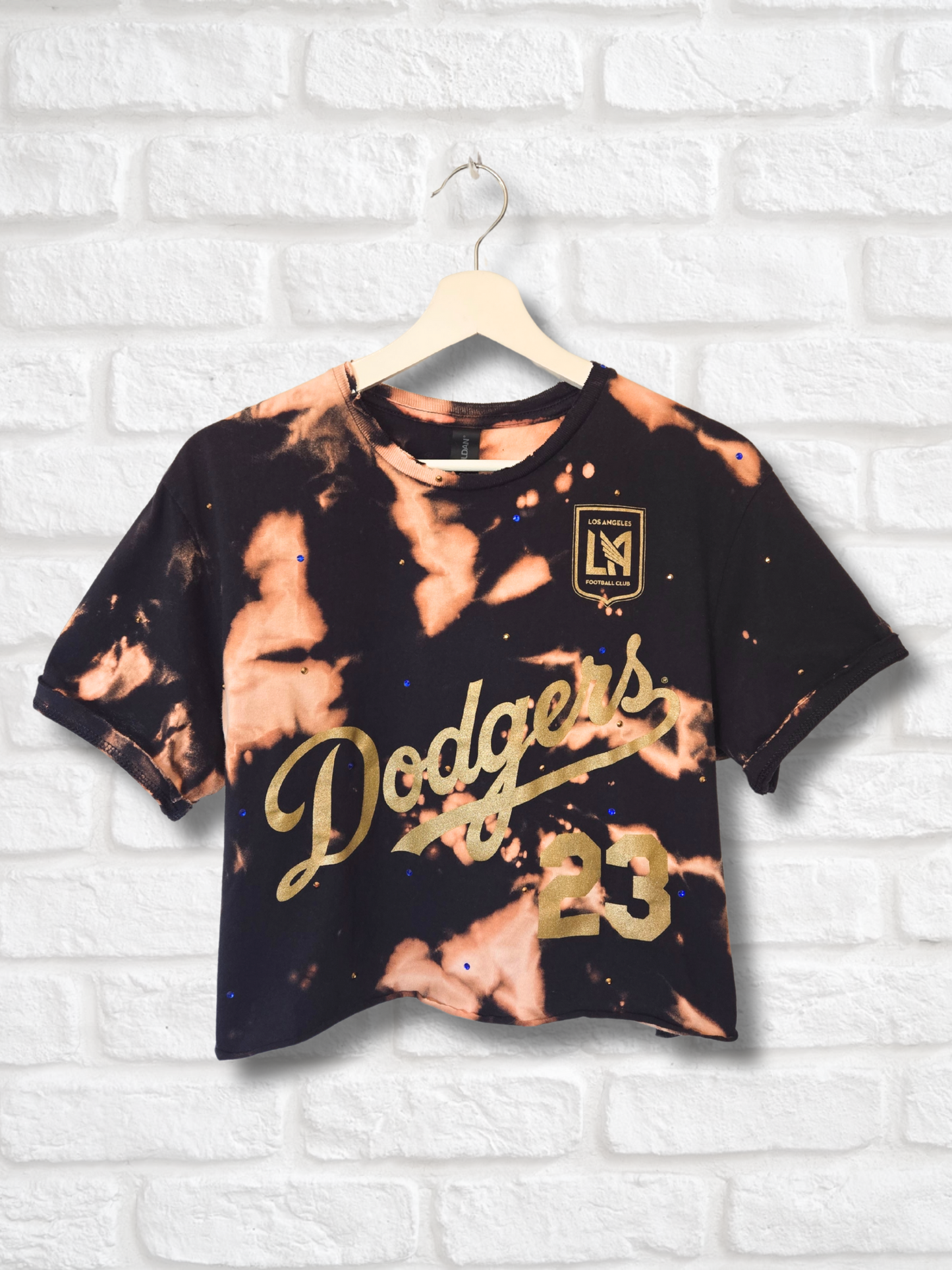 Los Angeles Dodgers Crop Top- Medium