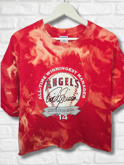 Los Angeles Angels Crop Top- XL