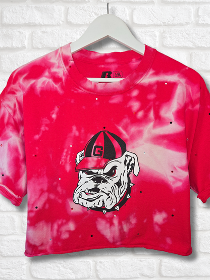 Georgia Bulldogs Crop Top