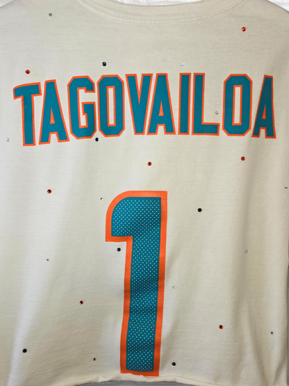 Miami Dolphins Crop Top