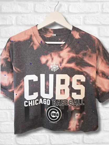 Chicago Cubs Crop Top - Large
