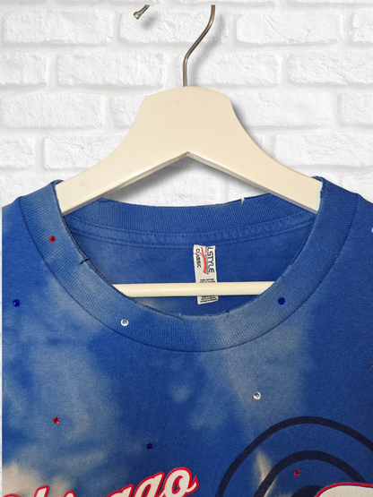 Chicago Cubs Crop Top - Large