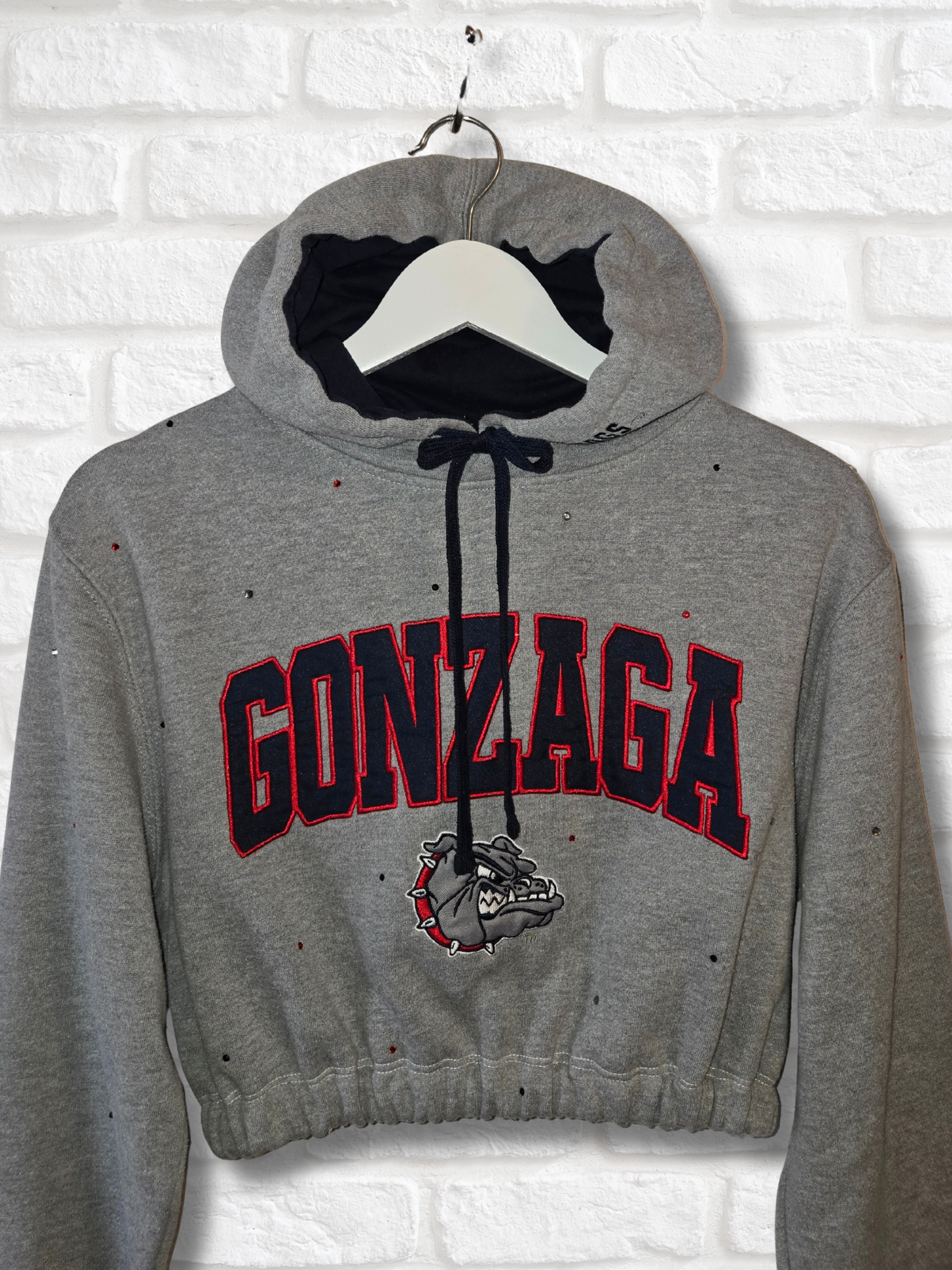 Gonzaga Bulldogs Crop Hoodie