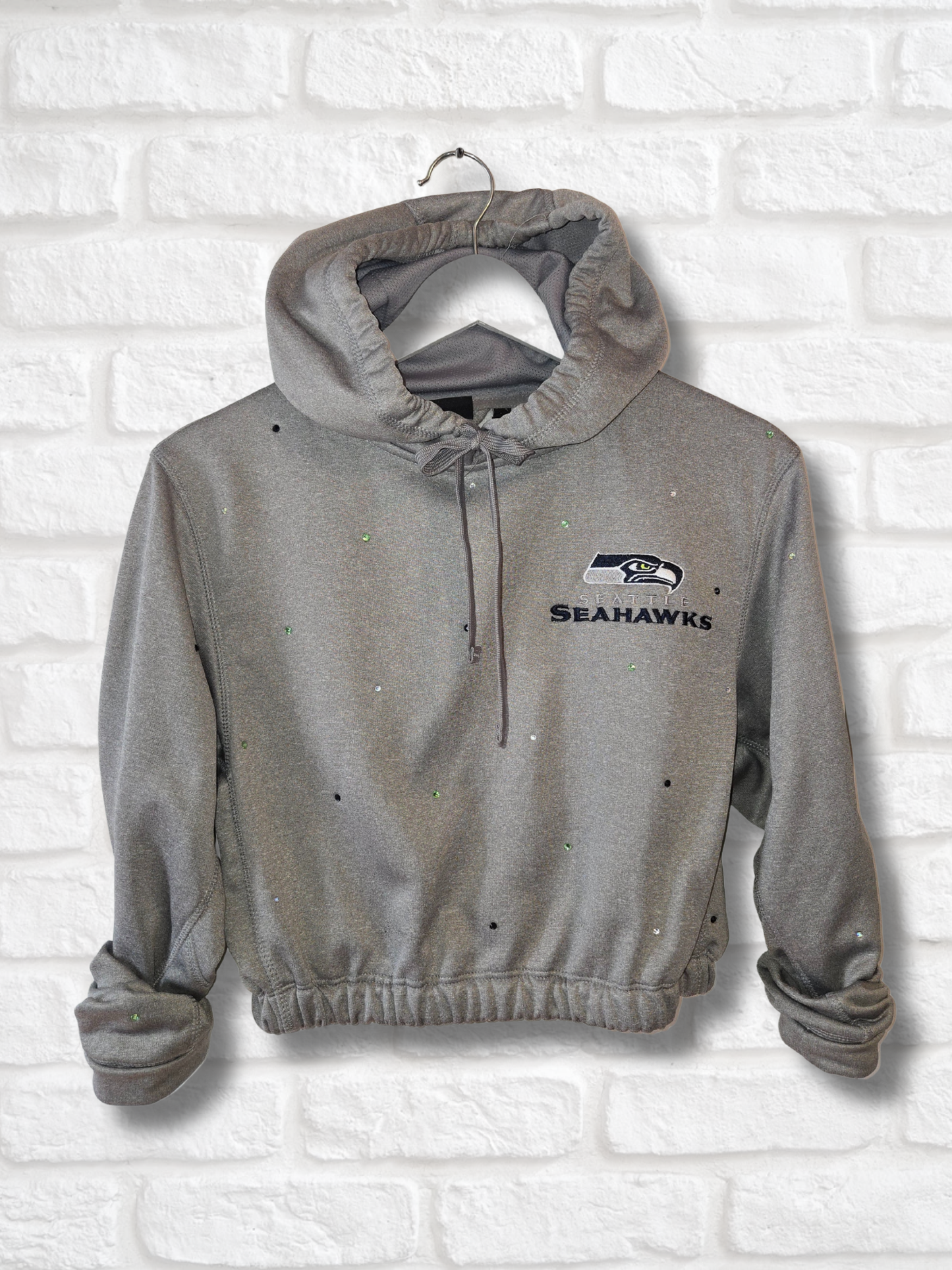 Seattle Seahawks Crop Hoodie