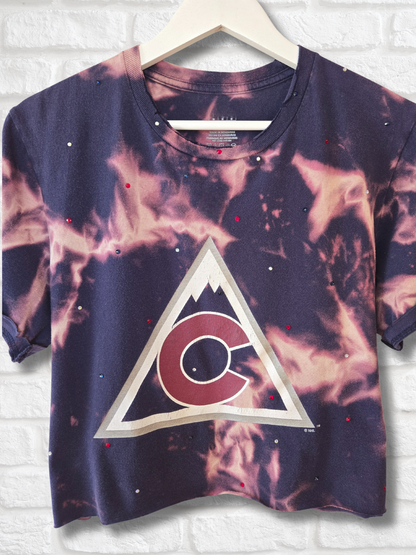 Colorado Avalanche Crop Top