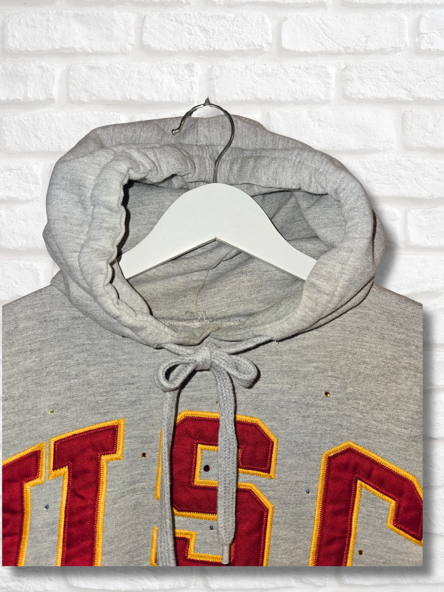 USC Trojans Crop Hoodie