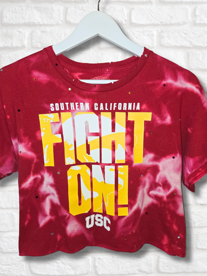 USC Trojans Crop Top