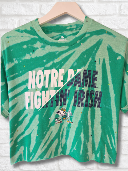 Notre Dame Crop Top