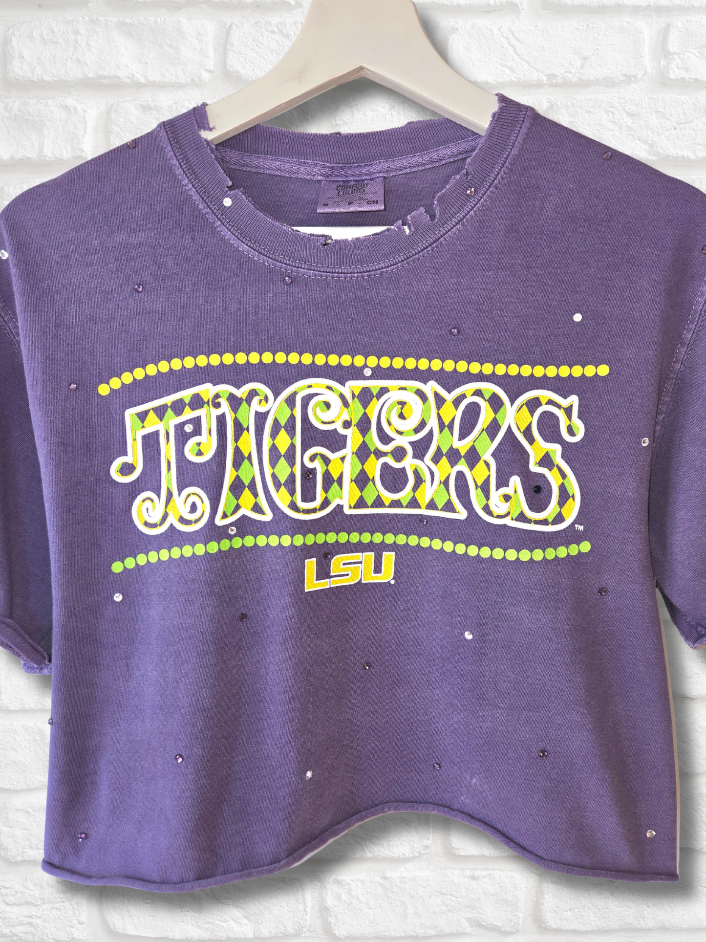 LSU Tigers Crop Top