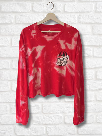 Georgia Bulldogs Crop Top