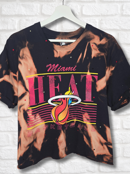 Miami Heat Crop Top
