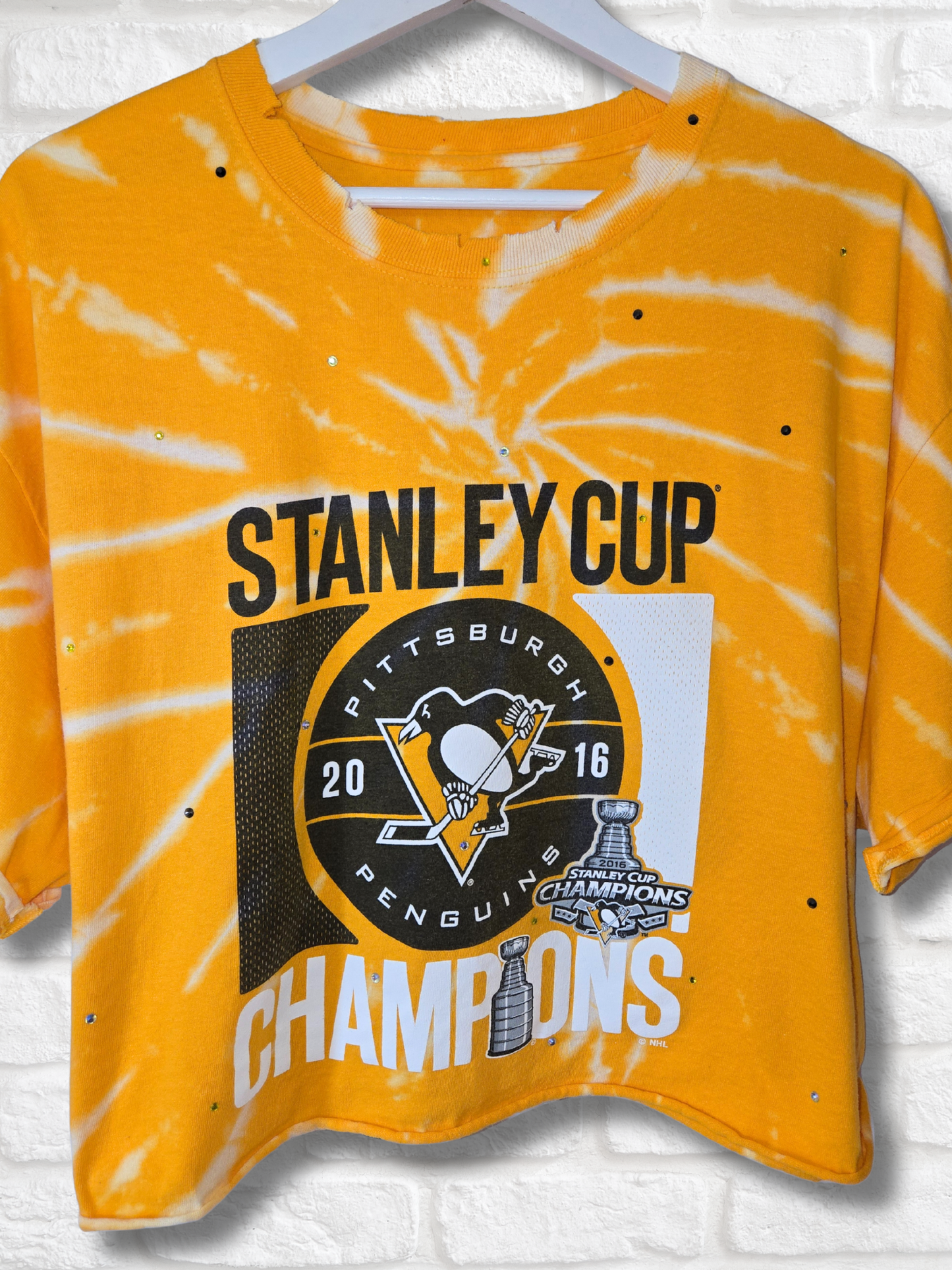 Pittsburgh Penguins Crop Top