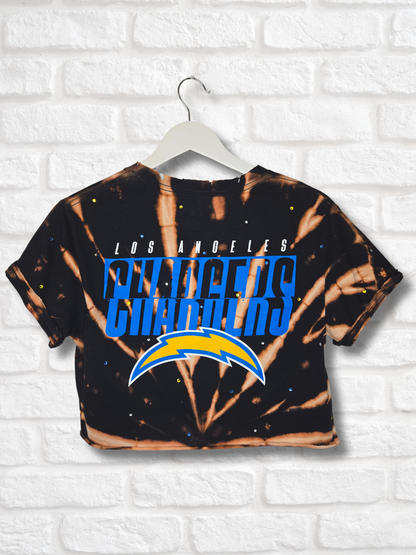 Los Angeles Chargers Crop Top