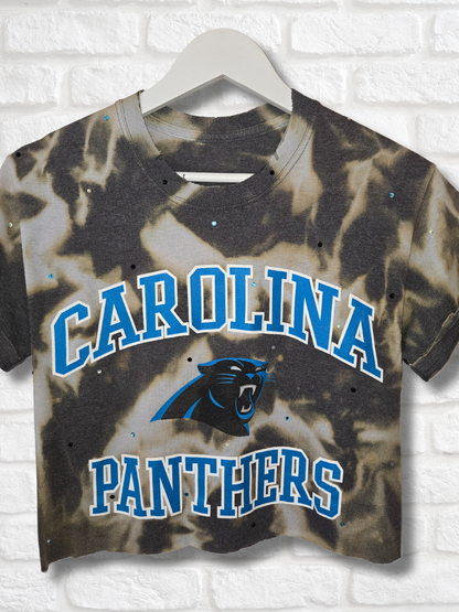 Carolina Panthers Crop Top