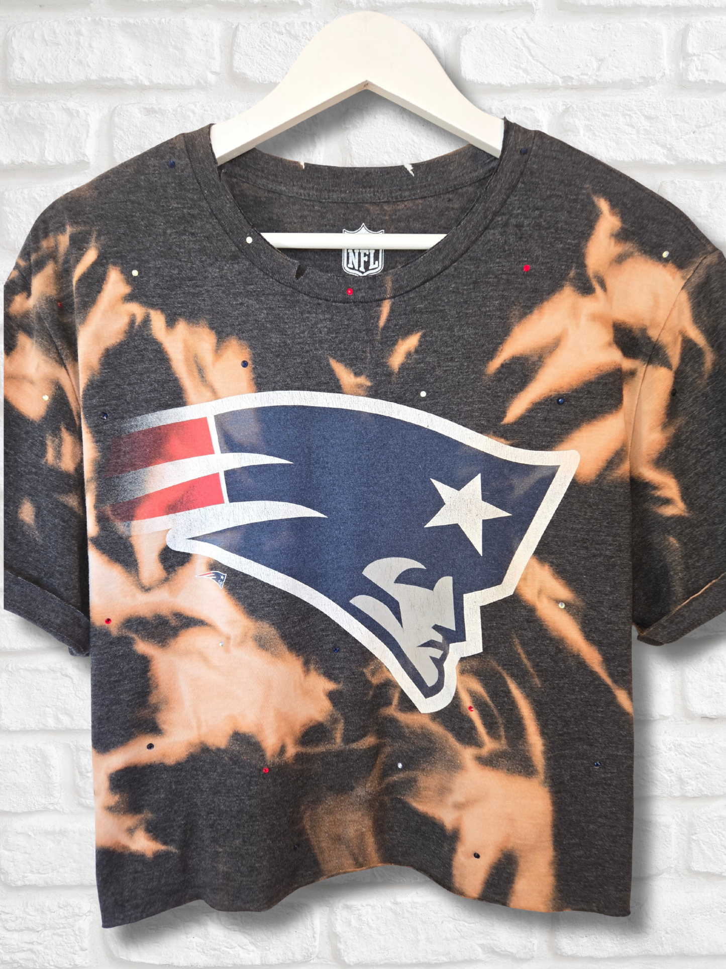 New England Patriots Crop Top