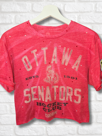 Ottawa Senators Crop Top