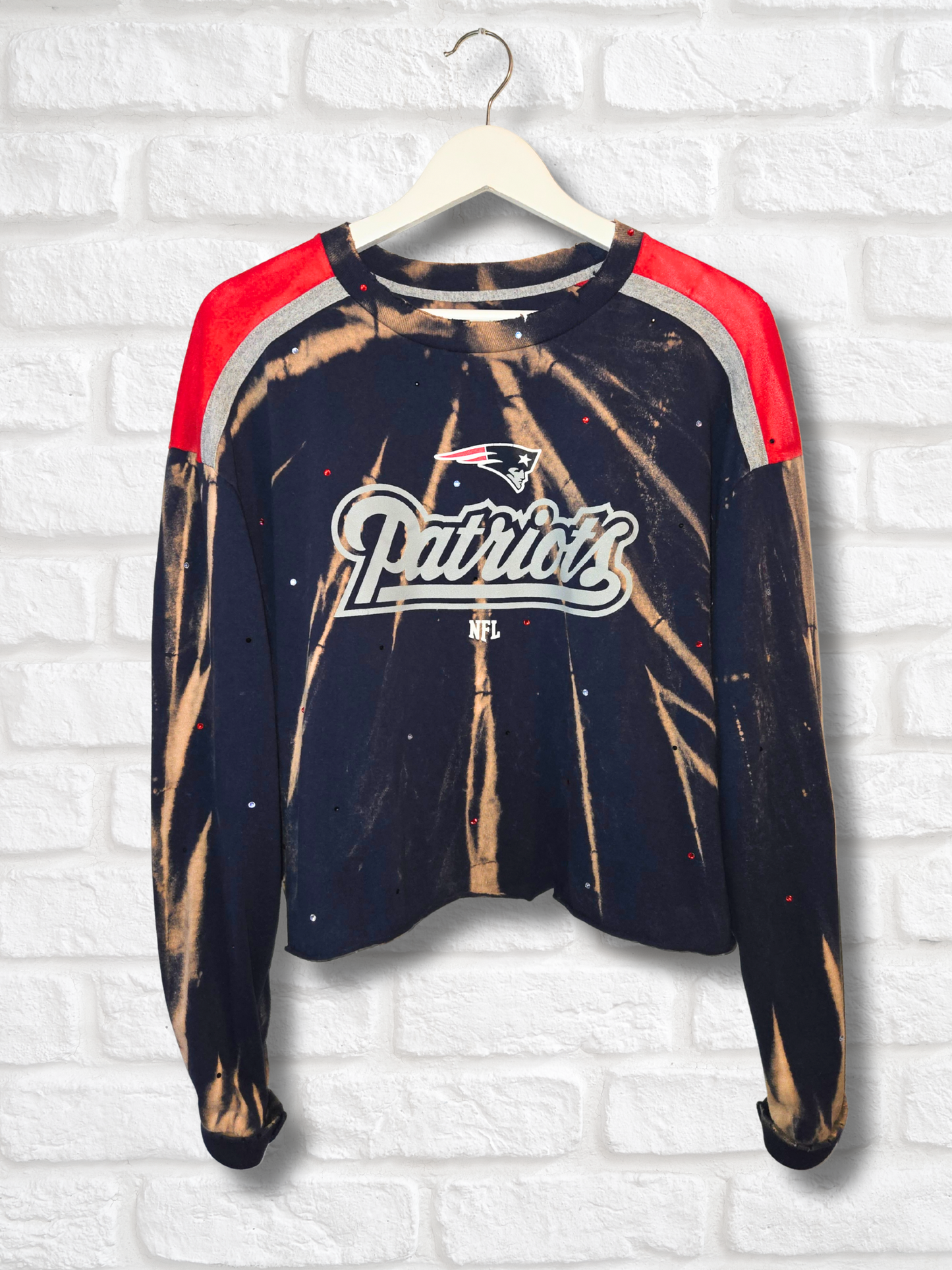 New England Patriots Crop Top