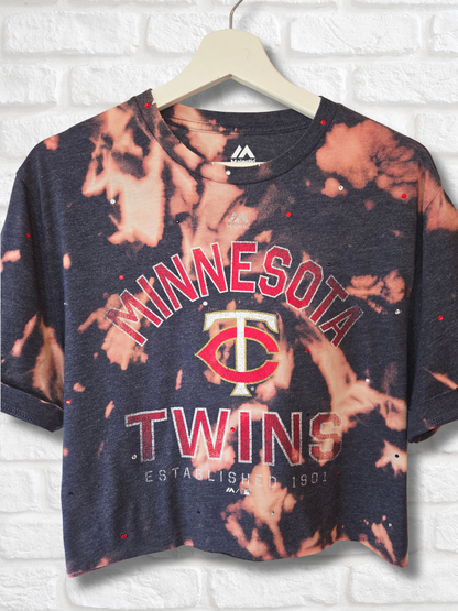 Minnesota Twins Crop Top- Large