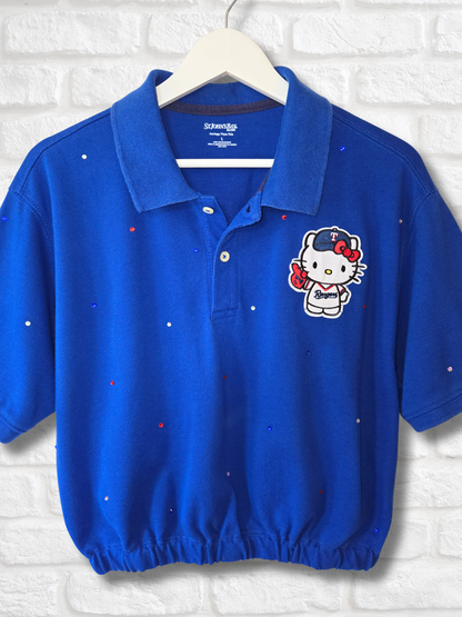 Texas Rangers HK Crop Polo