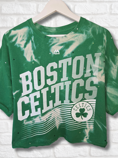 Boston Celtics Crop Top- XL