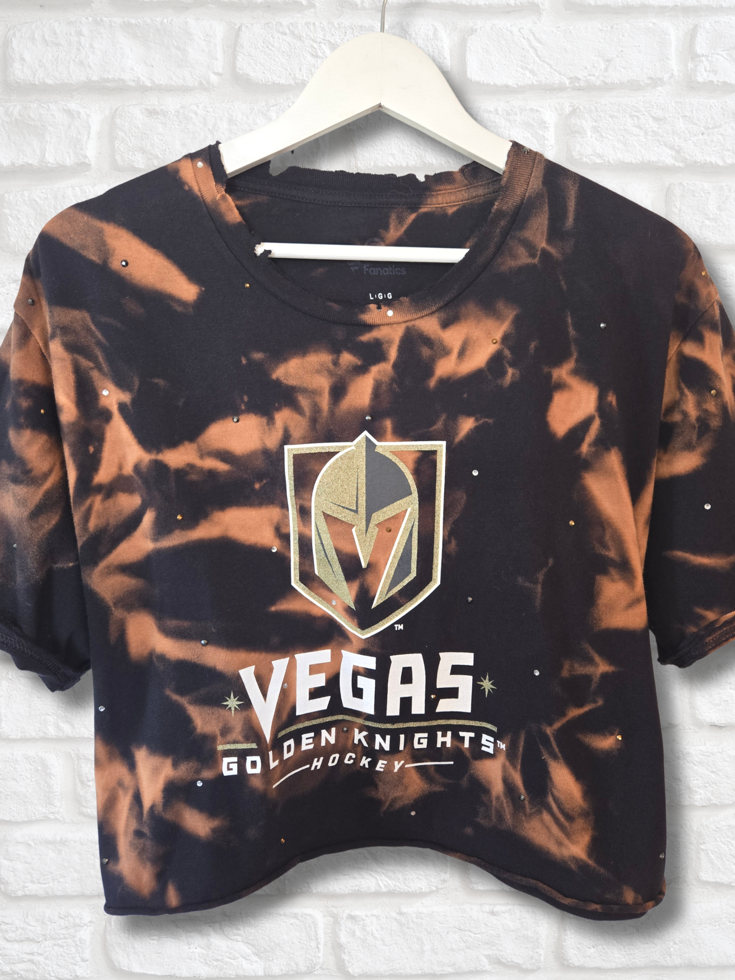 Vegas Golden Knights Crop Top - Large