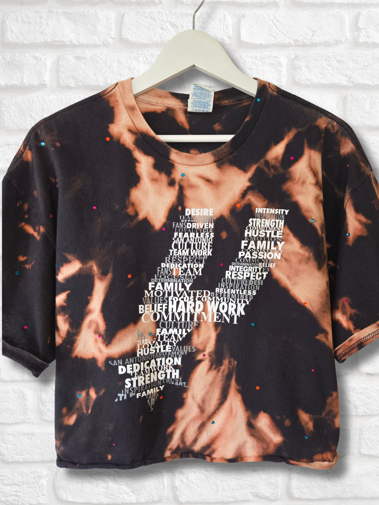 San Antonio Spurs Crop Top- XL