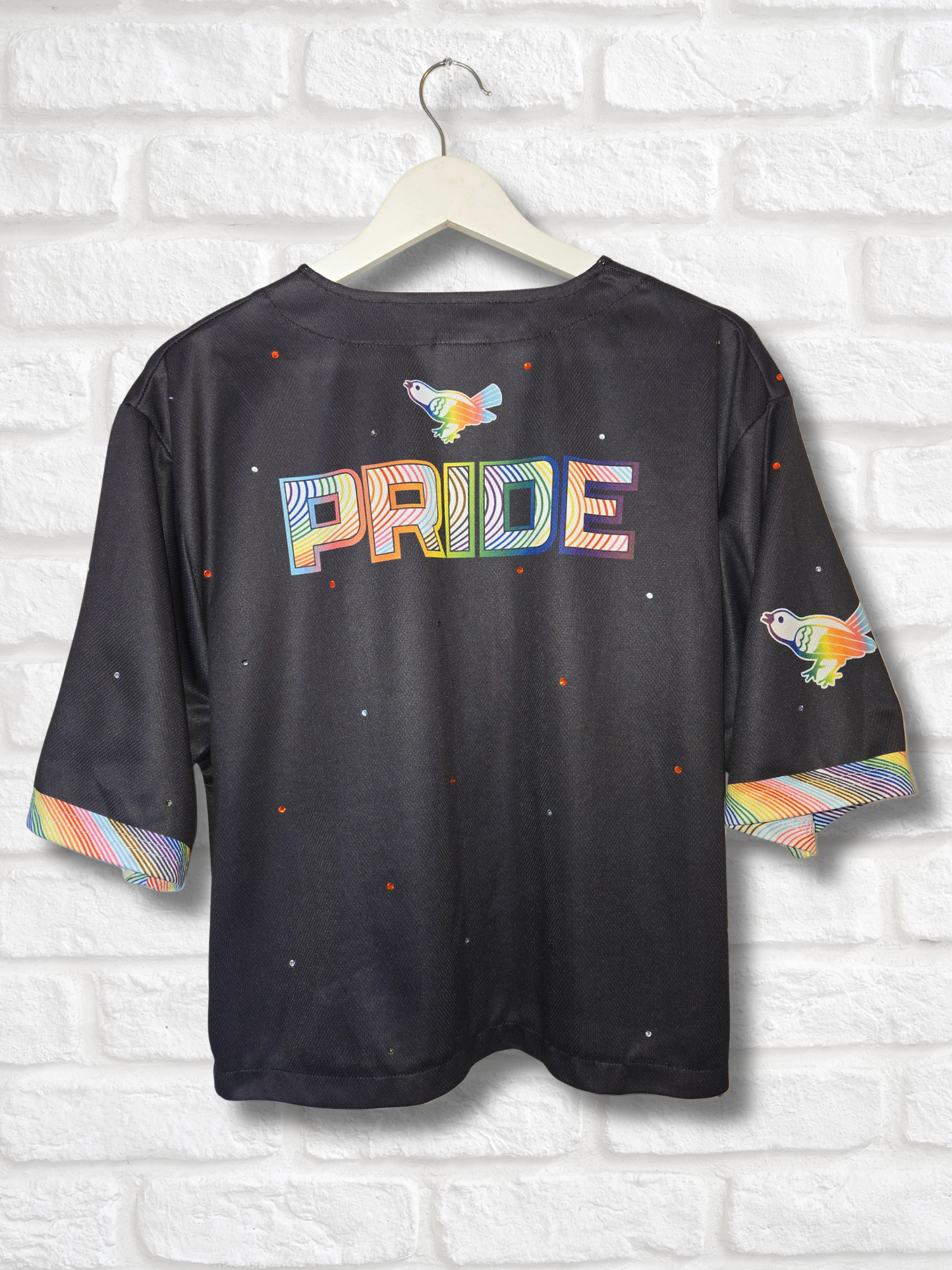 Baltimore Orioles Pride Crop Jersey - XL