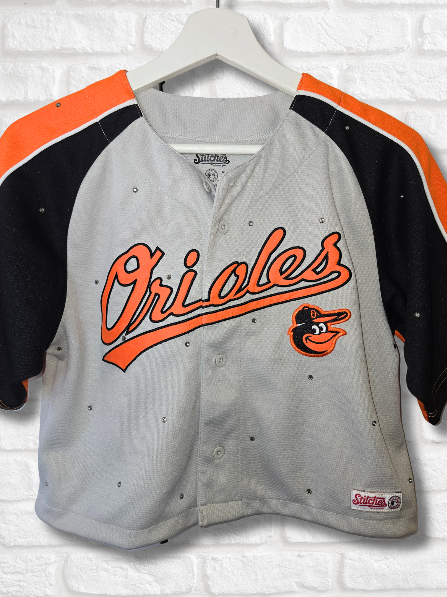 Baltimore Orioles Crop Jersey - Small
