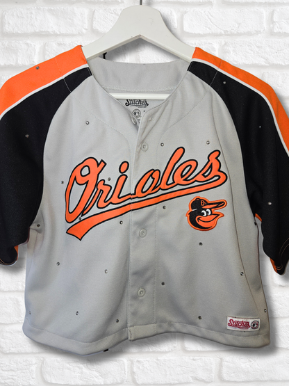 Baltimore Orioles Crop Jersey - Small