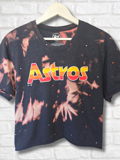 Houston Astros Crop Top- Large