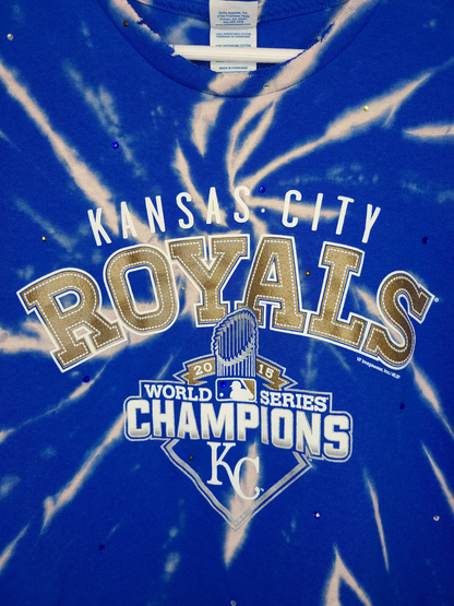 Kansas City Royals Crop Top- XL