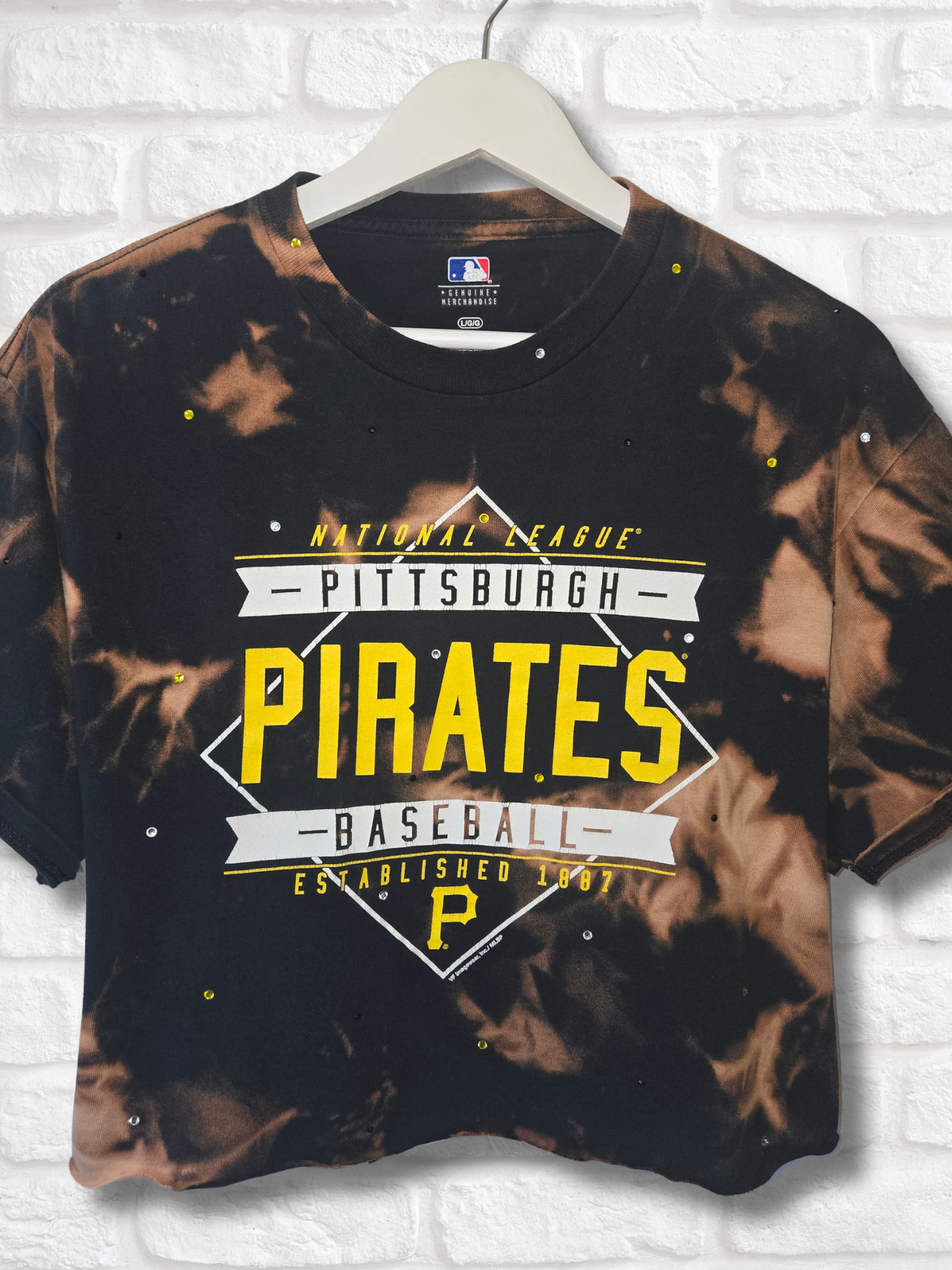 Pittsburgh Pirates Crop Top- Large