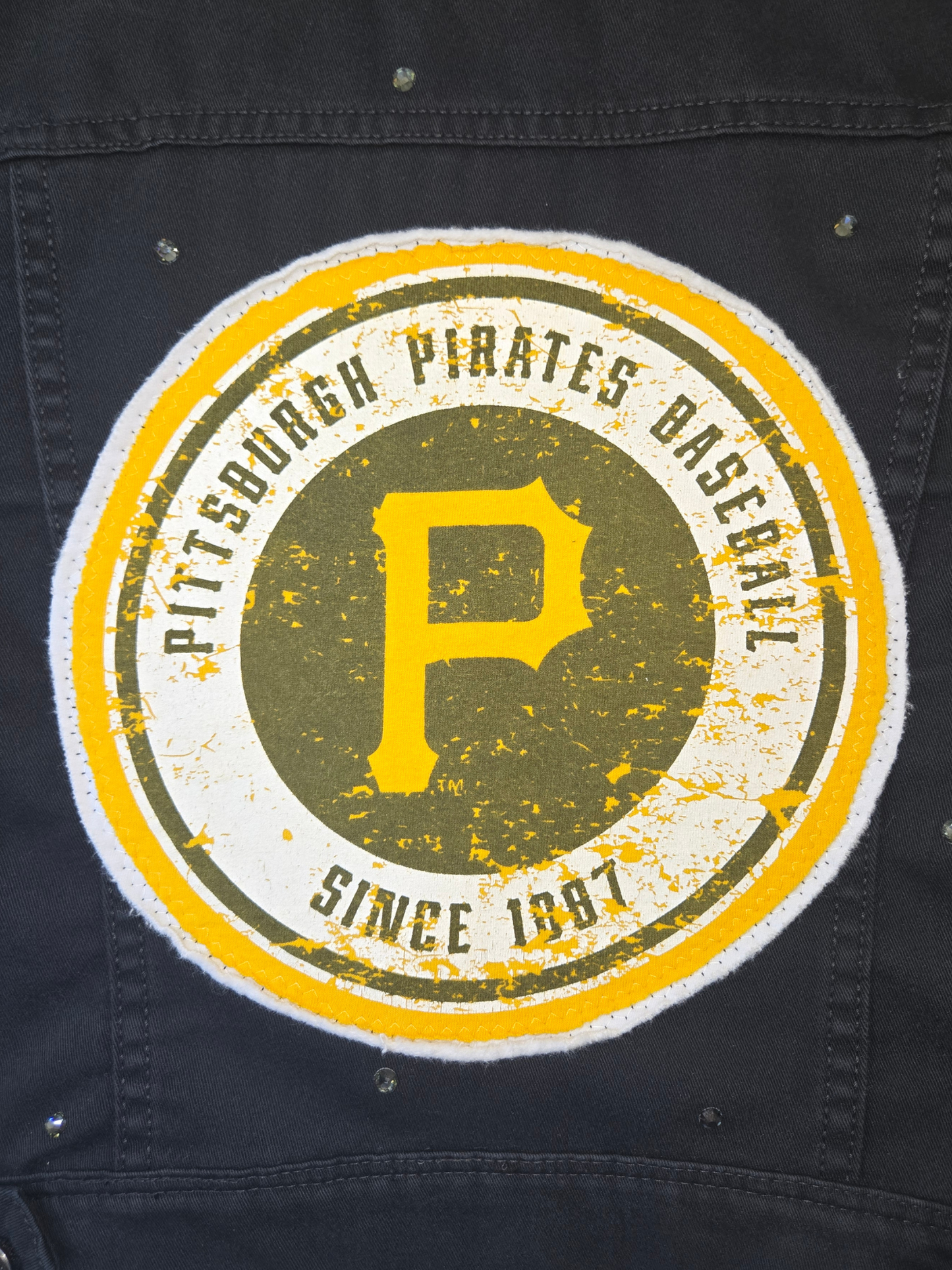 Pittsburgh Pirates Crop Jacket- XS/S