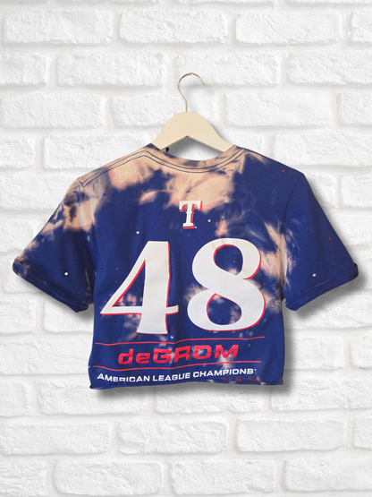 Texas Rangers Crop Top - Small