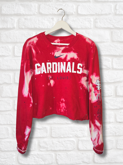 St Louis Cardinals Crop Top- XL