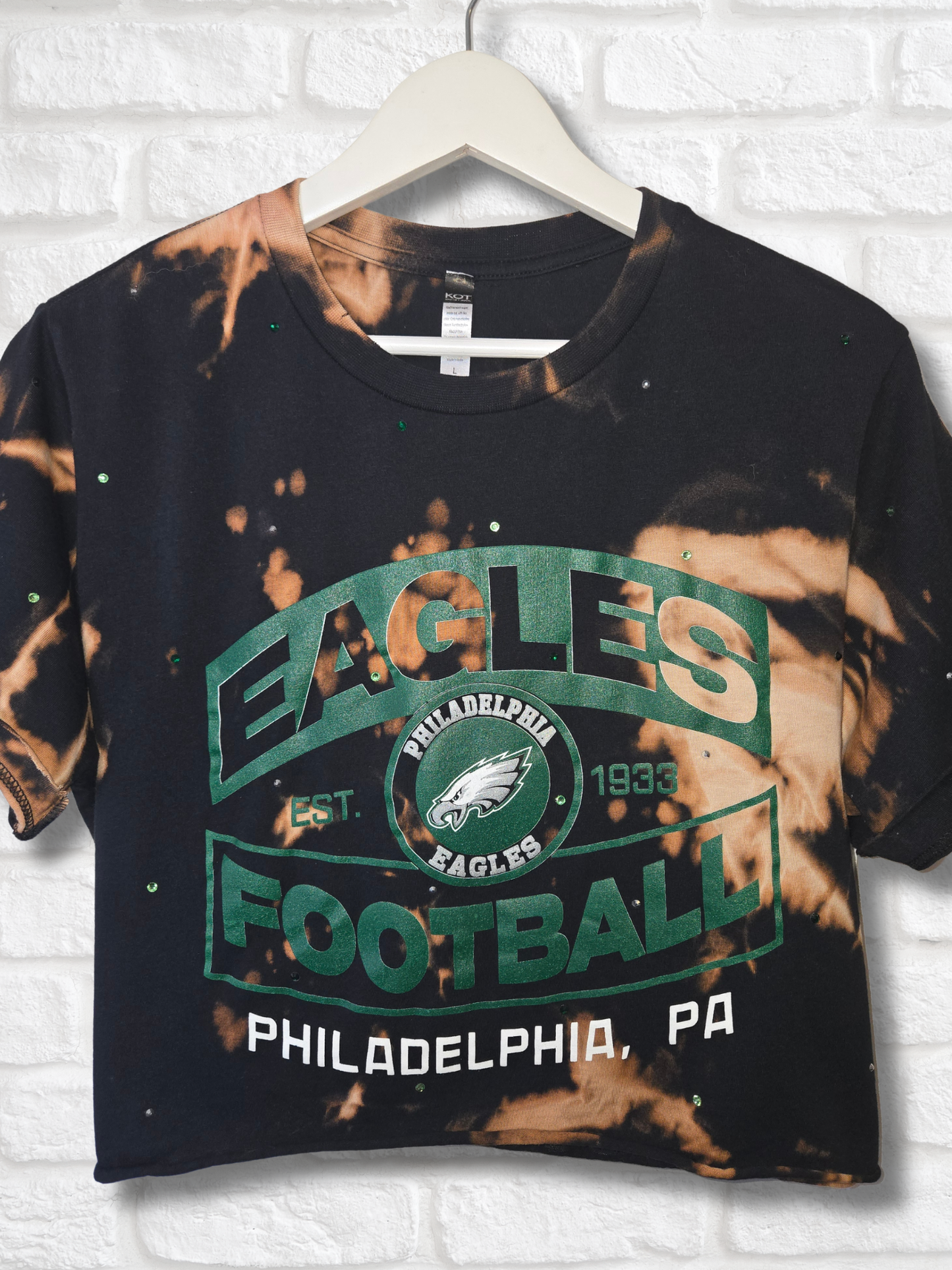 Philadelphia Eagles Crop Top- Large