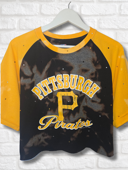 Pittsburgh Pirates Crop Top- Large