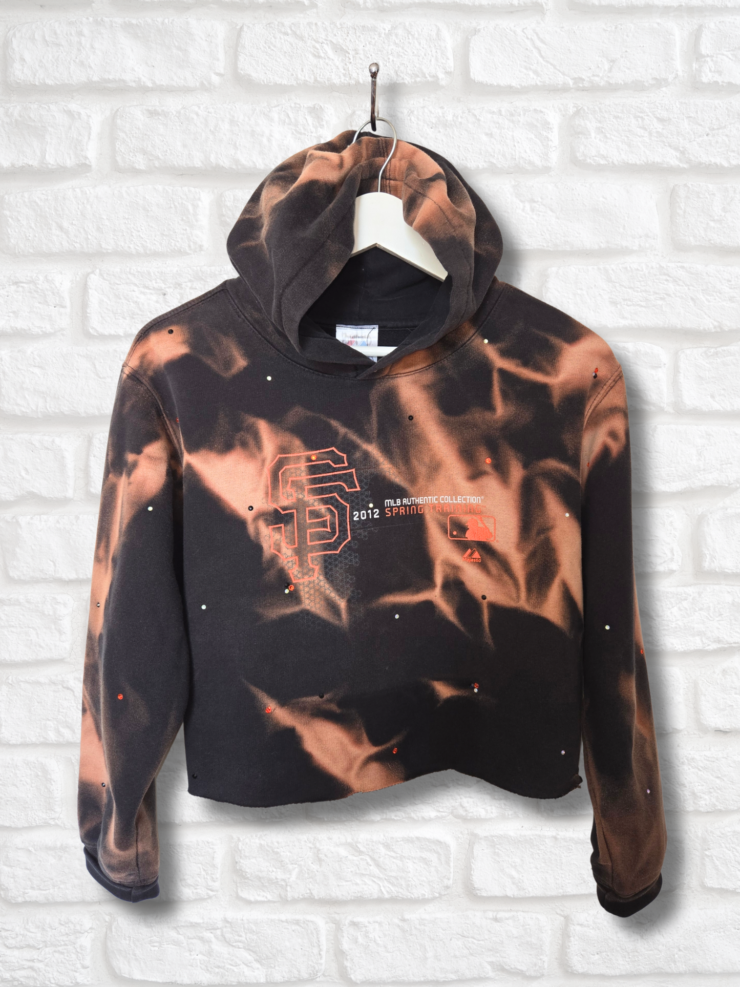 San Francisco Giants Crop Hoodie- XS