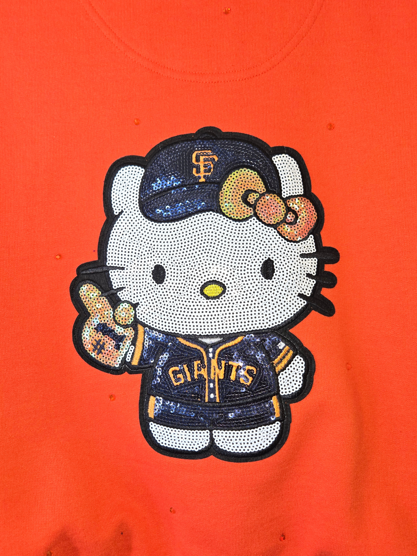 San Francisco Giants HK Crop Zip-Up Sweatshirt- Medium