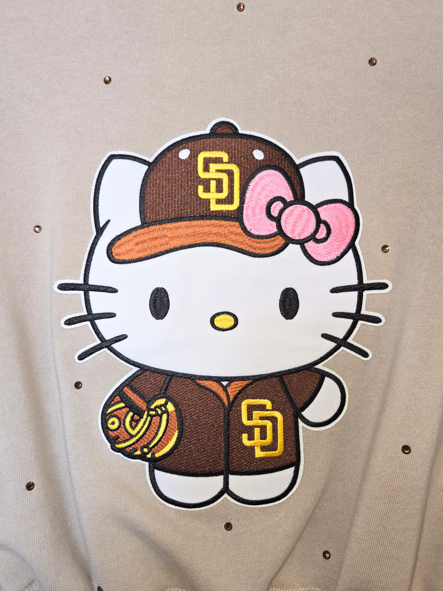 San Diego Padres HK Crop Zip-Up Sweatshirt