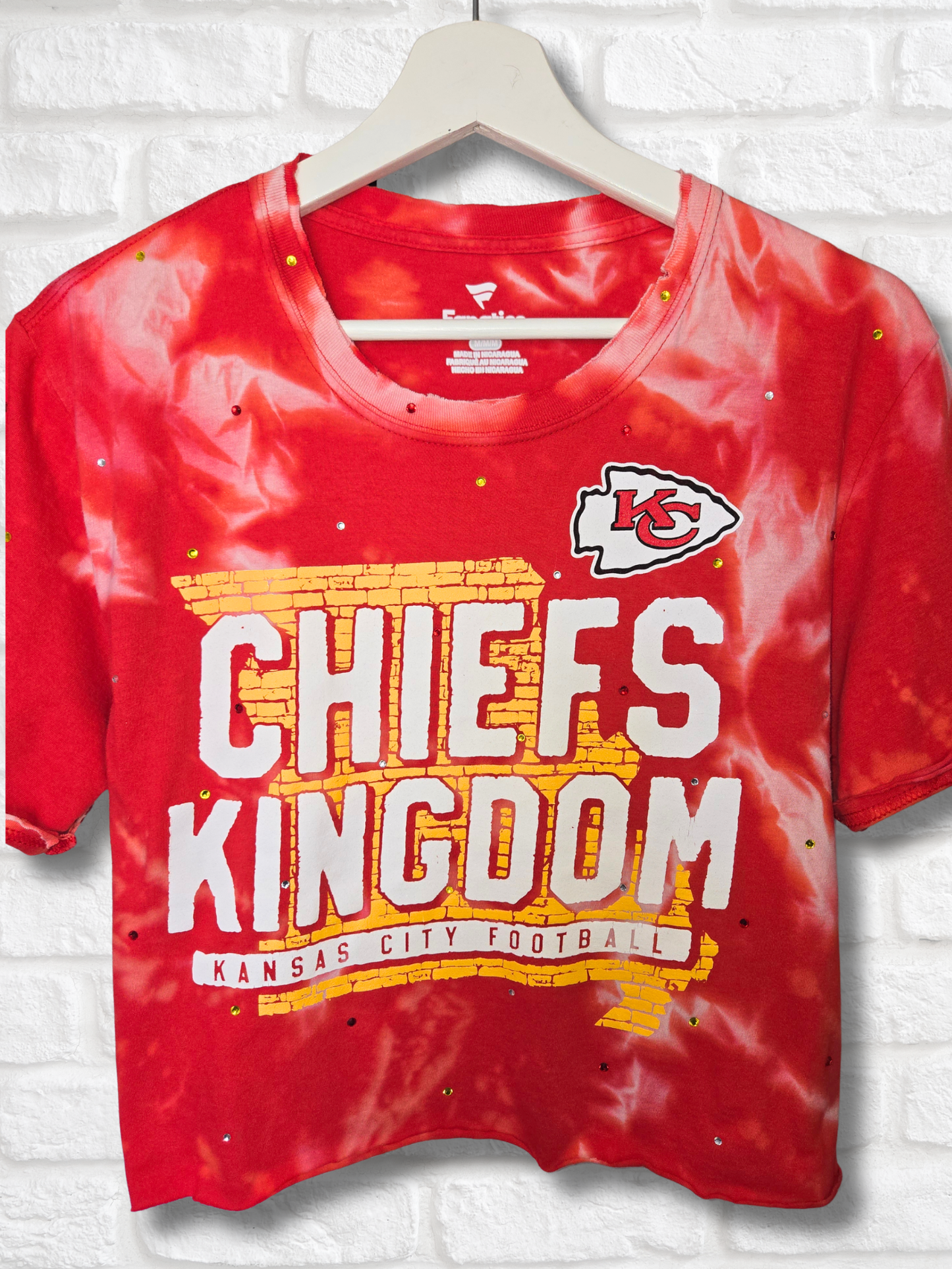 Kansas City Chiefs Crop Top- Medium