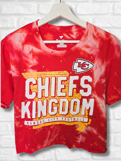 Kansas City Chiefs Crop Top- Medium